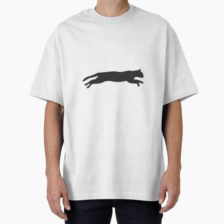 Cat Running Sequence  2 Oversized T-Shirt