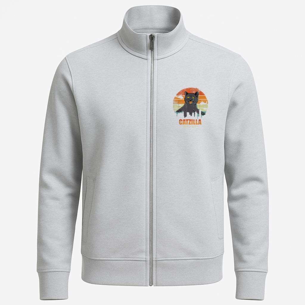 Catzilla Funny Cat Retro Jacket