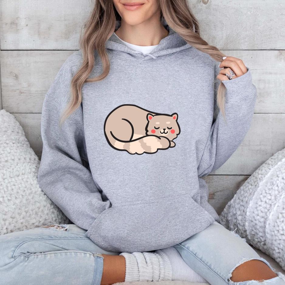 Cute Cat Stroke Kitten Hoodie