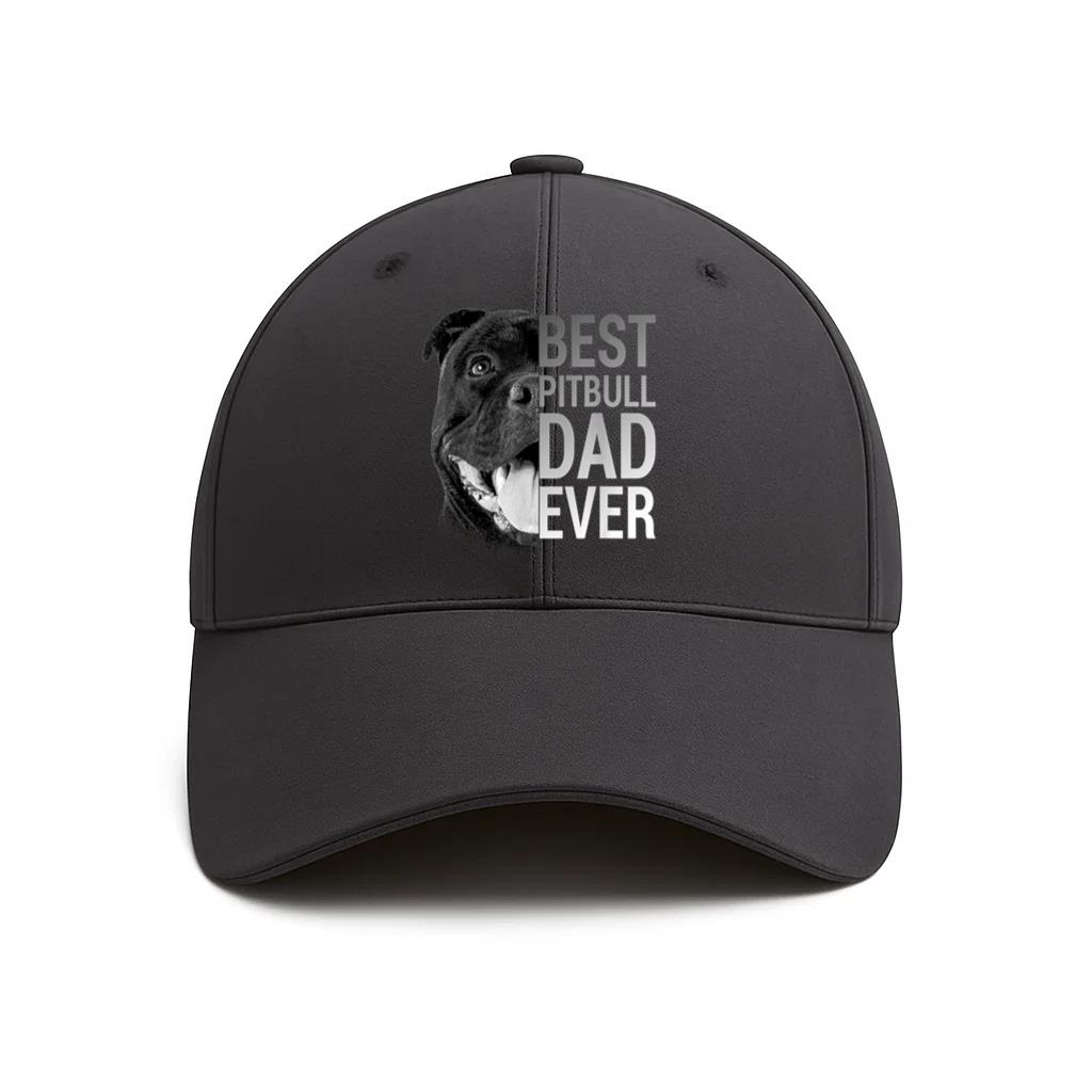 Pitbull Dad Dog Cap