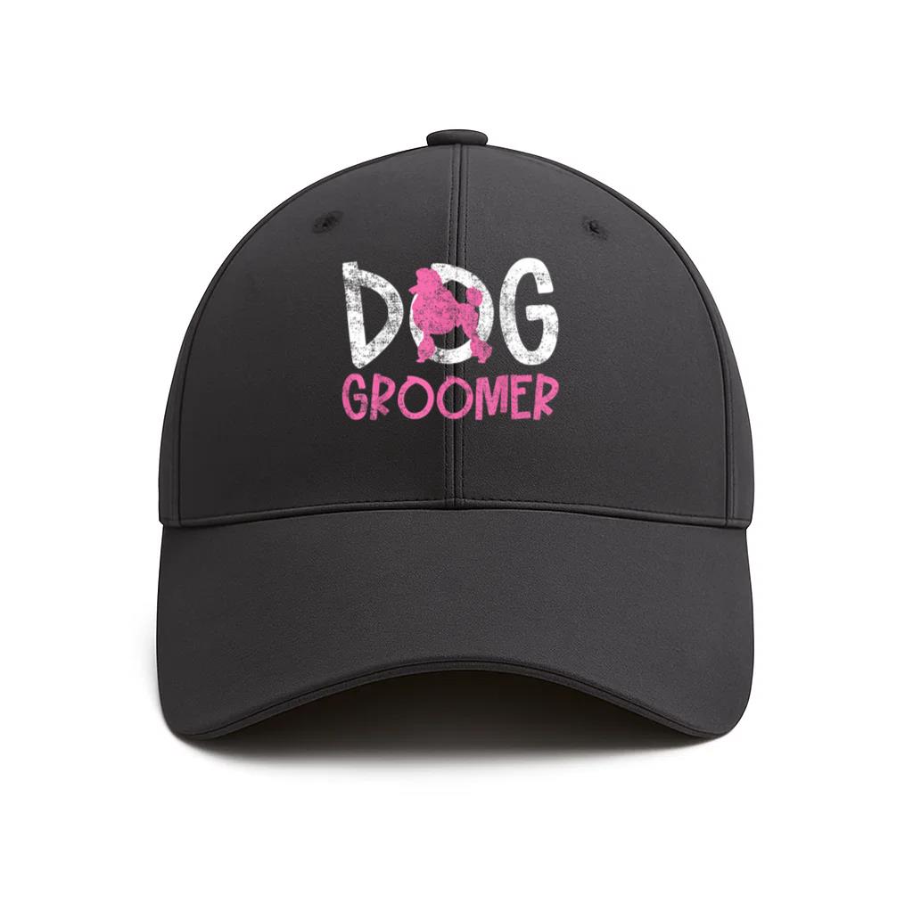 Poodle Dog Groomer Cap