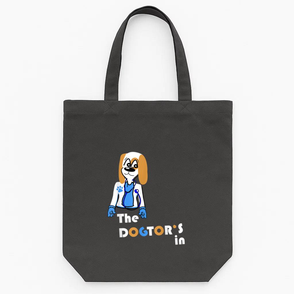 The Dogtors In Vet Tote Canvas Bag